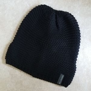 Knitted Black Beanie